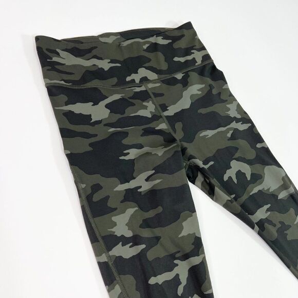 Athleta Women Multicolor Camouflage Ultimate 7/8 Tight Compression Leggings S - Picture 3 of 12